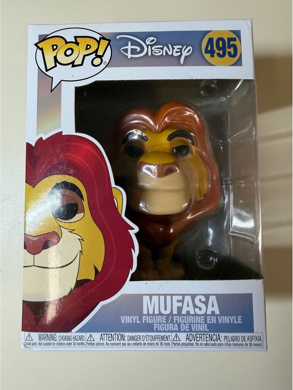 Funko Pop! Disney The Lion King Mufasa Vinyl Figure #495